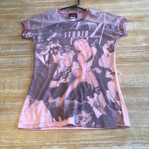 Pink Studio 54 Tee